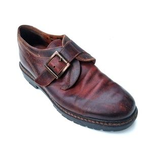 Men's Johnston & Murphy brown leather shoes